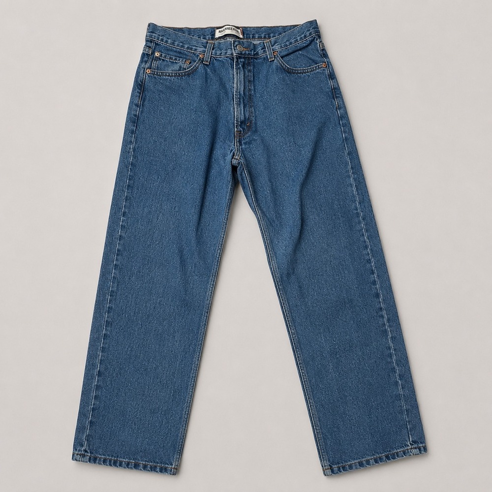 Levi's 550 Relaxed Fit Jeans Mens 36x34 Blue Straight Leg Denim Cotton
